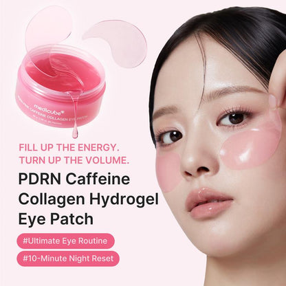 PDRN Collagen Eye Patches – Reduce Puffiness & Dark Circles | Korean Skincare
