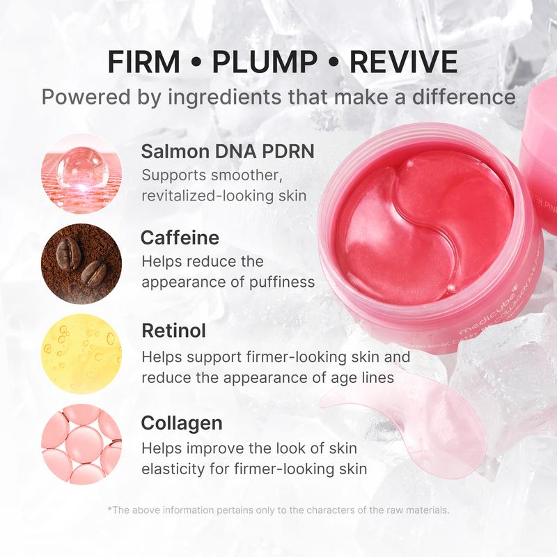 PDRN Collagen Eye Patches – Reduce Puffiness & Dark Circles | Korean Skincare